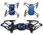 Skin Decal Wrap 2 Pack for DJI Ryze Tello Drone Electrify Blue DRONE NOT INCLUDED