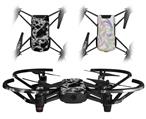 Skin Decal Wrap 2 Pack for DJI Ryze Tello Drone Electrify White DRONE NOT INCLUDED