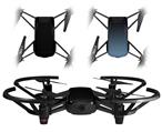 Skin Decal Wrap 2 Pack for DJI Ryze Tello Drone Solids Collection Color Black DRONE NOT INCLUDED