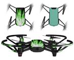 Skin Decal Wrap 2 Pack for DJI Ryze Tello Drone Lightning Green DRONE NOT INCLUDED