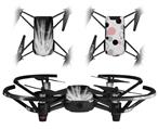 Skin Decal Wrap 2 Pack for DJI Ryze Tello Drone Lightning White DRONE NOT INCLUDED