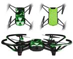 Skin Decal Wrap 2 Pack for DJI Ryze Tello Drone Radioactive Green DRONE NOT INCLUDED