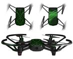 Skin Decal Wrap 2 Pack for DJI Ryze Tello Drone Abstract 01 Green DRONE NOT INCLUDED