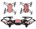 Skin Decal Wrap 2 Pack for DJI Ryze Tello Drone Solids Collection Pink DRONE NOT INCLUDED