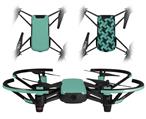 Skin Decal Wrap 2 Pack for DJI Ryze Tello Drone Solids Collection Seafoam Green DRONE NOT INCLUDED