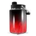 Skin Decal Wrap for Yeti Half Gallon Jug Fire Red - JUG NOT INCLUDED by WraptorSkinz