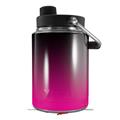 Skin Decal Wrap compatible with Yeti Half Gallon Jug Smooth Fades Hot Pink Black - JUG NOT INCLUDED by WraptorSkinz
