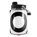 Skin Decal Wrap for Yeti Half Gallon Jug Bullseye Black and White - JUG NOT INCLUDED by WraptorSkinz