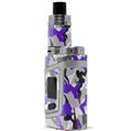Skin Decal Wraps for Smok AL85 Alien Baby Sexy Girl Silhouette Camo Purple VAPE NOT INCLUDED
