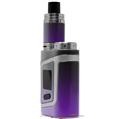 Skin Decal Wraps for Smok AL85 Alien Baby Smooth Fades Purple Black VAPE NOT INCLUDED