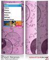 iPod Nano 4G Skin Feminine Yin Yang Purple