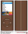 iPod Nano 4G Skin Solids Collection Chocolate Brown