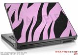Large Laptop Skin Zebra Skin Pink