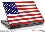 Large Laptop Skin USA American Flag 01