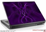 Large Laptop Skin Abstract 01 Purple