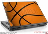 Large Laptop Skin Basketball