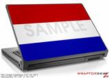 Large Laptop Skin Red White and Blue