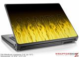 Medium Laptop Skin Fire Yellow