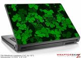 Medium Laptop Skin St Patricks Clover Confetti