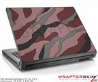 Small Laptop Skin Camouflage Pink