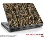 Small Laptop Skin WraptorCamo Grassy Marsh Camo