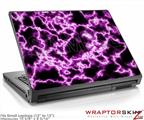 Small Laptop Skin Electrify Hot Pink