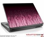 Small Laptop Skin Fire Pink