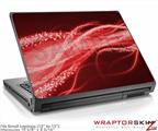 Small Laptop Skin Mystic Vortex Red