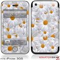 iPhone 3GS Decal Style Skin - Daisys