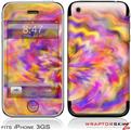 iPhone 3GS Decal Style Skin - Tie Dye Pastel