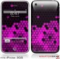 iPhone 3GS Decal Style Skin - HEX Hot Pink