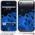 iPhone 3GS Decal Style Skin - HEX Blue