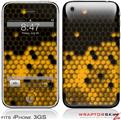 iPhone 3GS Decal Style Skin - HEX Yellow