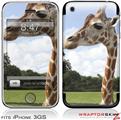 iPhone 3GS Decal Style Skin - Giraffe 01