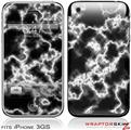 iPhone 3GS Decal Style Skin - Electrify White
