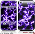 iPhone 3GS Decal Style Skin - Electrify Purple