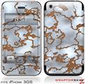 iPhone 3GS Decal Style Skin - Rusted Metal
