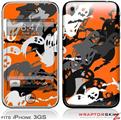 iPhone 3GS Decal Style Skin - Halloween Ghosts