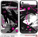 iPhone 3GS Decal Style Skin - Abstract 02 Pink