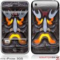 iPhone 3GS Decal Style Skin - Tiki God 01