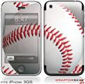 iPhone 3GS Decal Style Skin - Baseball