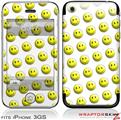 iPhone 3GS Decal Style Skin - Smileys