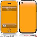 iPhone 3GS Decal Style Skin - Solids Collection Orange