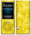 iPod Nano 5G Skin Triangle Mosaic Yellow