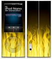 iPod Nano 5G Skin Fire Yellow