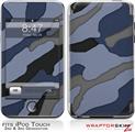 iPod Touch 2G & 3G Skin Kit Camouflage Blue