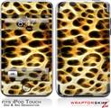 iPod Touch 2G & 3G Skin Kit Fractal Fur Leopard