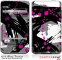 iPod Touch 2G & 3G Skin Kit Abstract 02 Pink