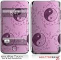 iPod Touch 2G & 3G Skin Kit Feminine Yin Yang Purple