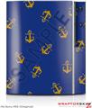 Sony PS3 Skin Anchors Away Blue